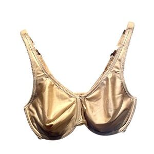 Wacoal Women’s Beige Nude Bra Size 32DD Basic Beauty Underwire